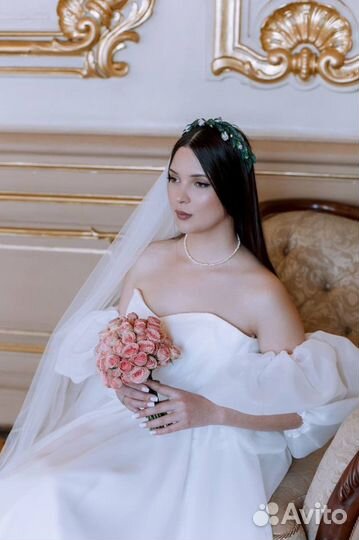 Свадебное платье пышное