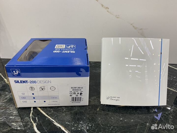 Вентилятор накладной silent-200 CZ design 3C