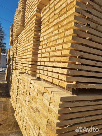 Доска обрезная сосна 1 сорт