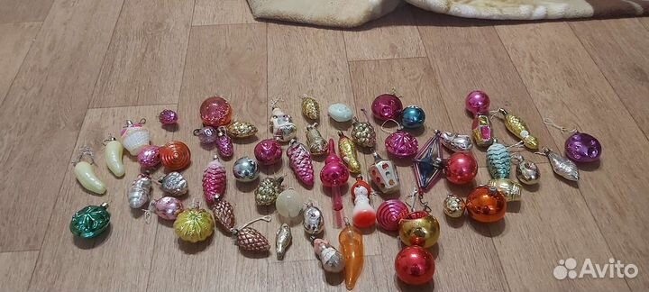 Елочные игрушки СССР
