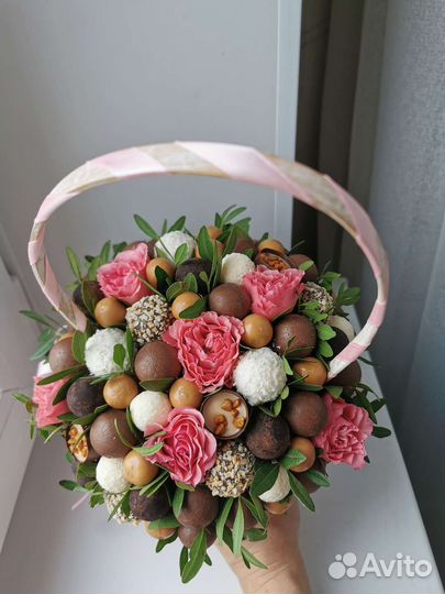 Съедобные букеты и боксы