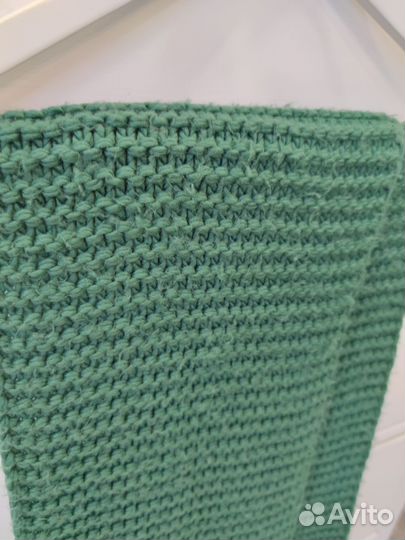 Вязаный шарф большой