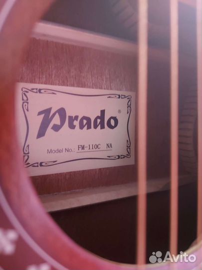 Акустическая гитара Prado FM 110C/NA