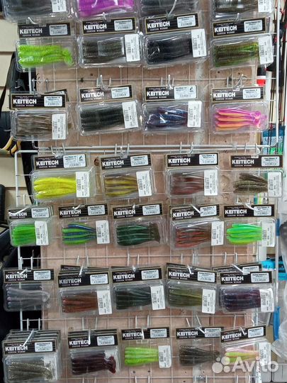 Силиконовые приманки Keitech