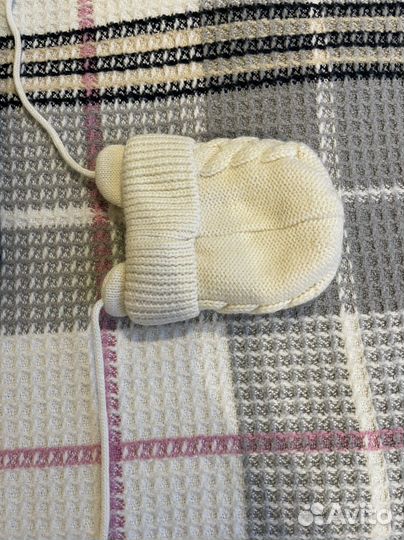 Шапка для новорожденного зима