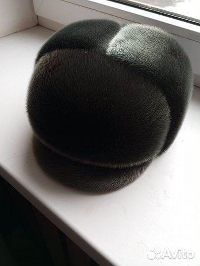 Меховая мужская кепка