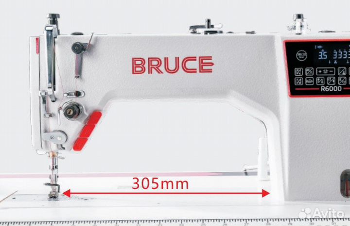 Прямострочная швейная машина Bruce R6000-D