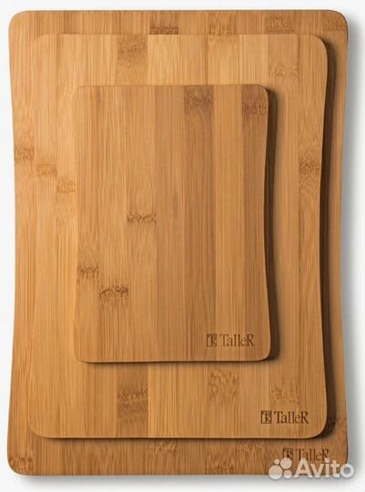 Набор разделочных досок Taller 3 шт., бамбук