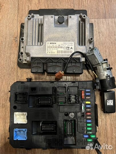 Блок управления двигателем peugeot-citroen