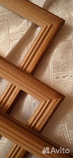 Деревянные рельефные рамки