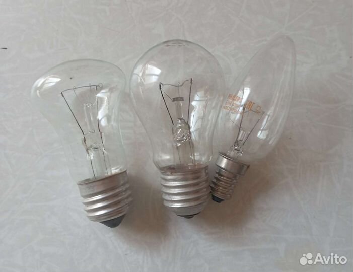 Лампочки 40V, 60V