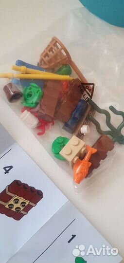 Новый конструктор Lego игровой коврик Вода