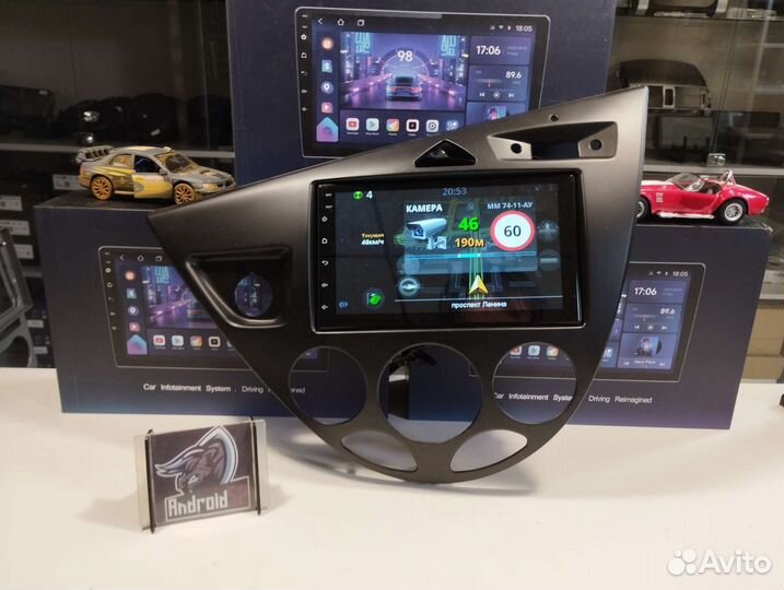 Магнитола ford focus 1 Android