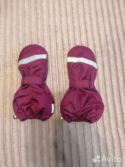 Варежки Lassie на девочку 2-4 года