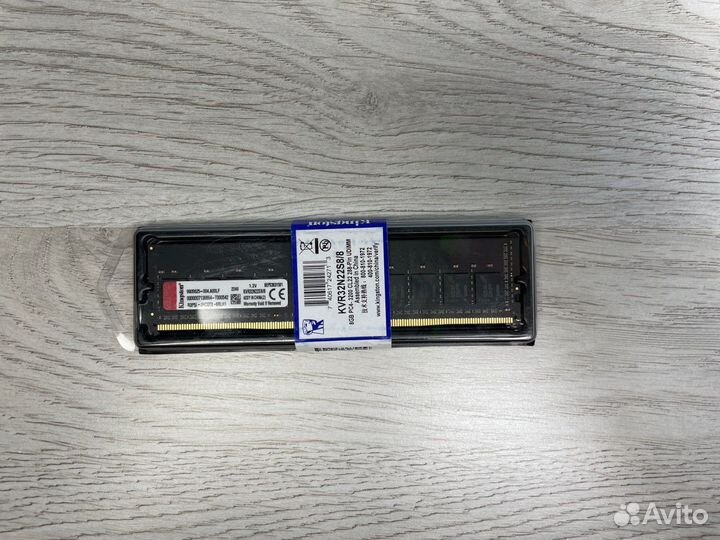Оперативная память DDR4 8 GB 3200 MHz KingSton