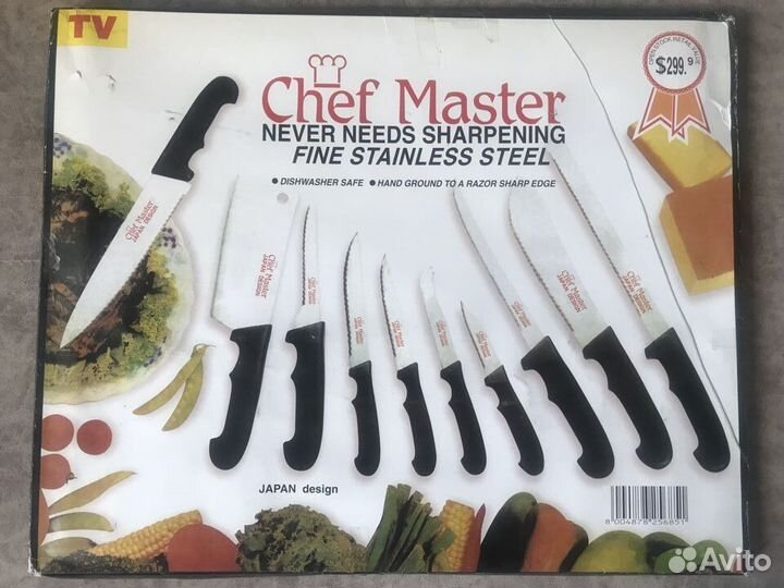 Набор ножей новый
