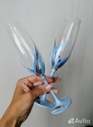 Свадебные бокалы, свадебные наборы