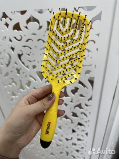 Расческа-выпрямитель щетка продувная деваль