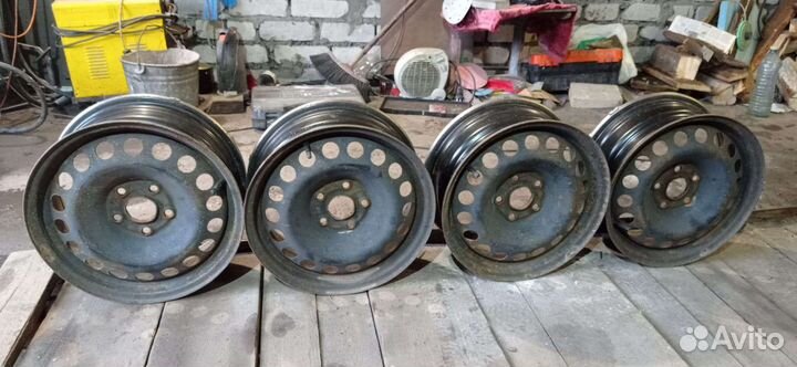 Штампованные диски chevrolet Авео т300