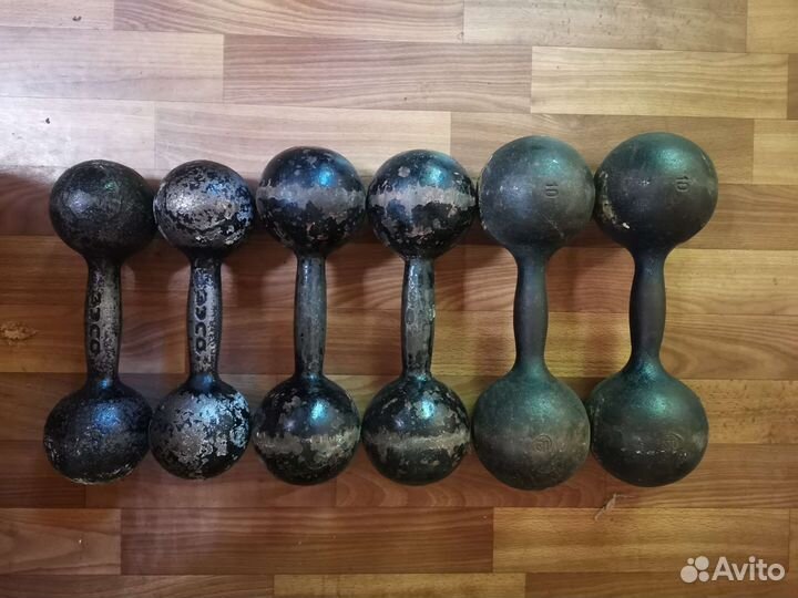 Гантели 6-8-10 кг