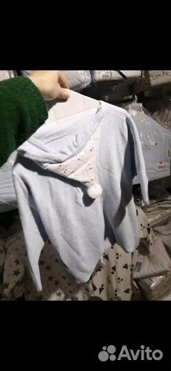 Полотенце пончо детское