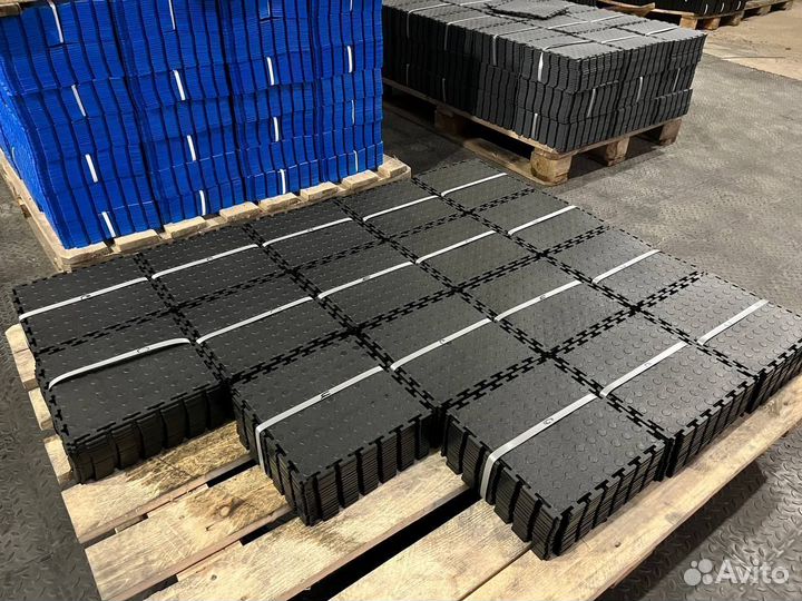 Пвх плитка для гаража