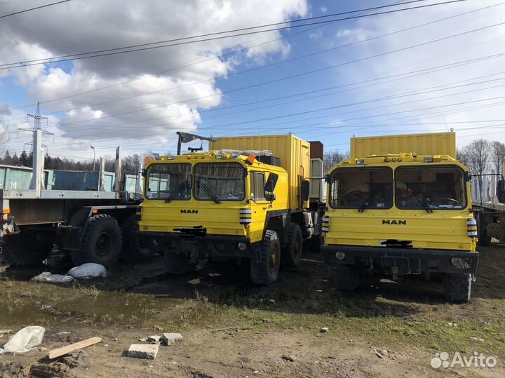 MAN CAT A1 8x8 с полуприцепом, 2013