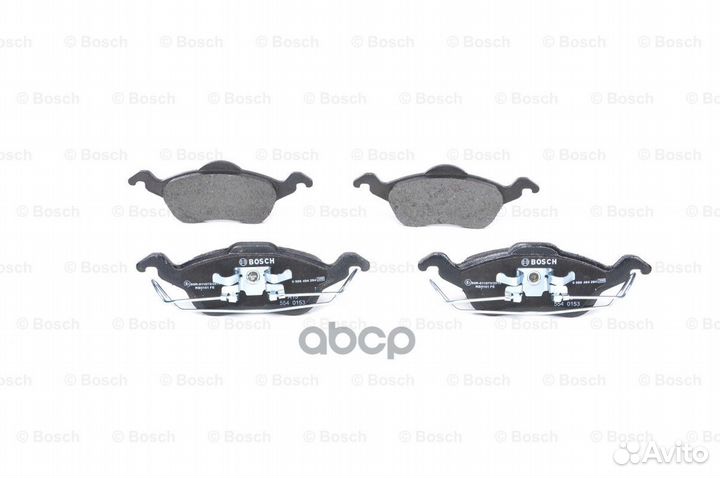 Колодки торм. диск. компл. Ford Focus 98- 09864