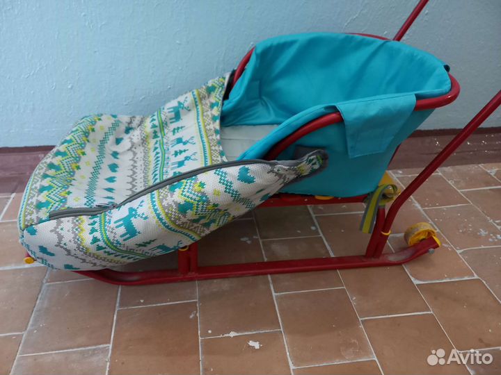 Коляска санки