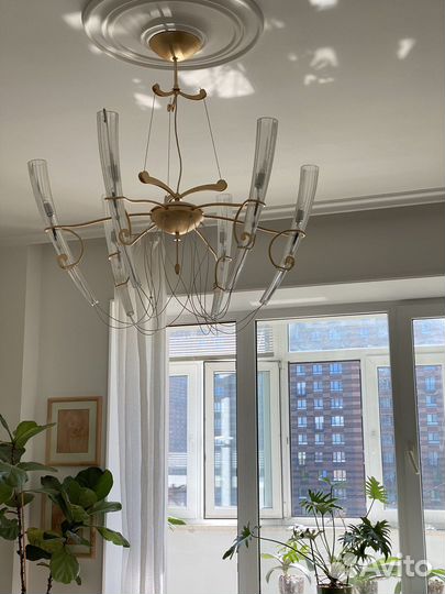 Люстра хрусталь Италия