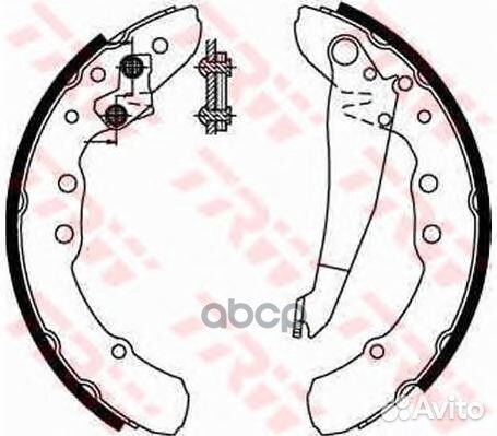 Колодки тормозные барабанные зад GS8544 TRW