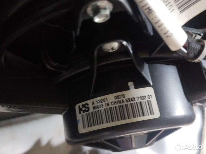 Моторчик печки Chevrolet Cruze J300 52427102