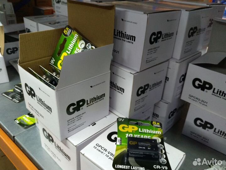 Крона 9В GP Lithium CR-V9 9V