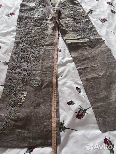 Брюки женские лен