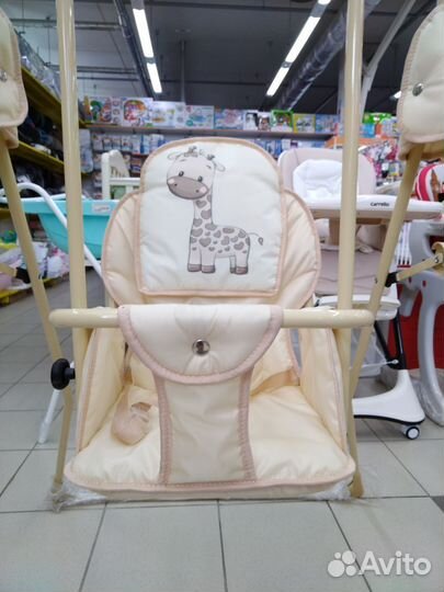 Напольные детские качели,компактно складываются