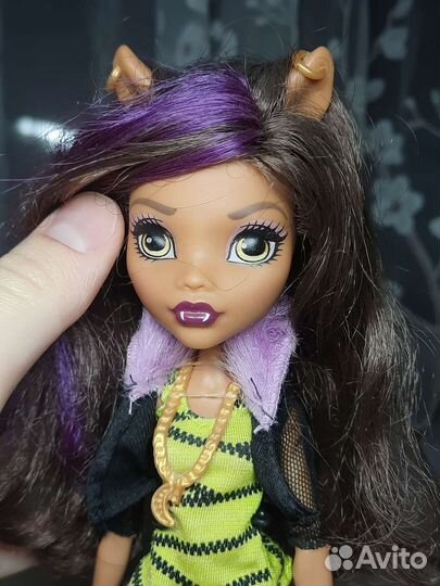 Кукла Монстер Хай клодин вульф Первый день в школе