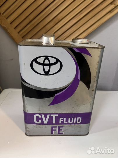 Масло toyota cvt fe 4 литра