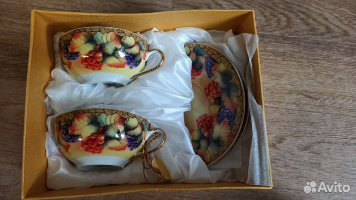 Чайный набор Lefard, 4 предмета, фарфор