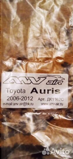 Дефлекторы окон на Toyota Auris E 150