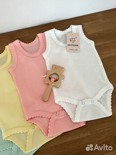 Боди майка для девочки 62 68 74 80 92