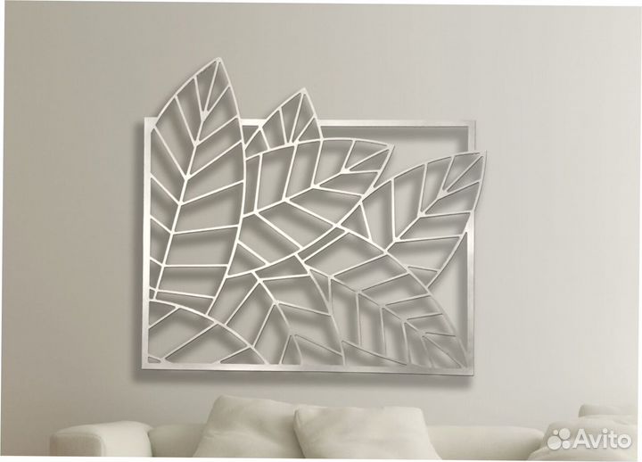 Картина на стену металлическая