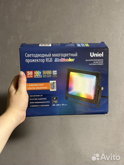 Прожектор RGB для визажистов/рилс/видео