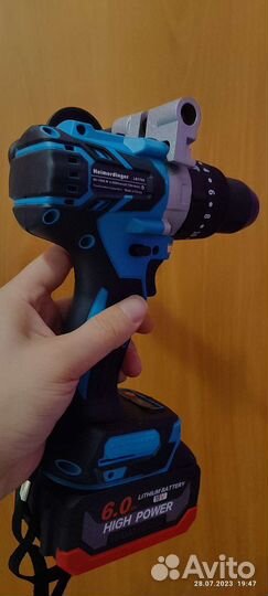 Шуруповёрт для ледобура Heimerdinger LB176S, 150Нм