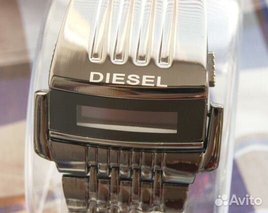 Часы дизель хищник diesel predator чёрные