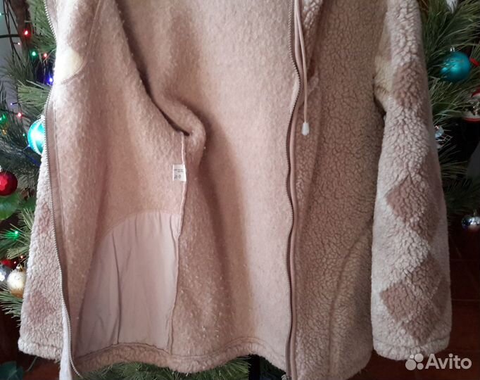 Куртка чистая шерсть меринос Италия