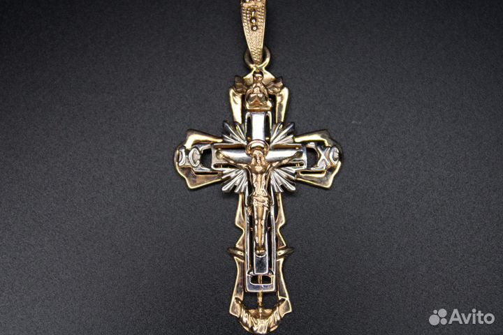 Крест золото 585/арт2063/12,78гр