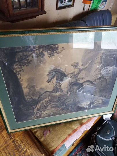 Старинная гравюра