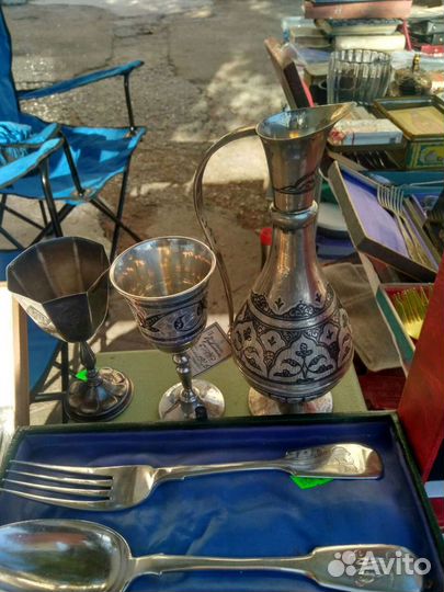 Изделия из серебра,столовое серебро