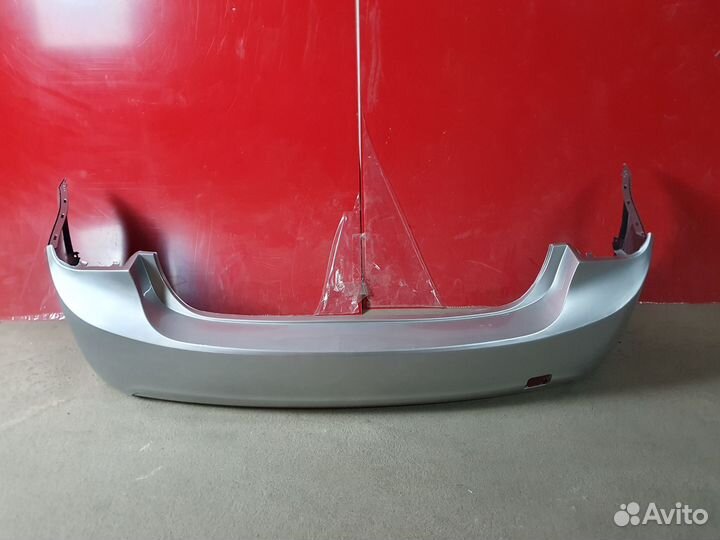 Бампер задний на Chevrolet Cruze 2009-2012 серебро