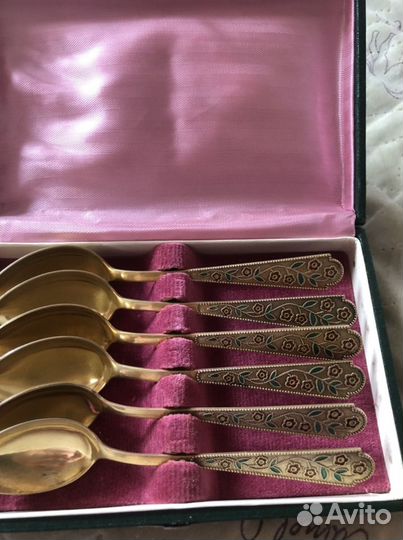 Серебрянные ложки СССР 875 проба